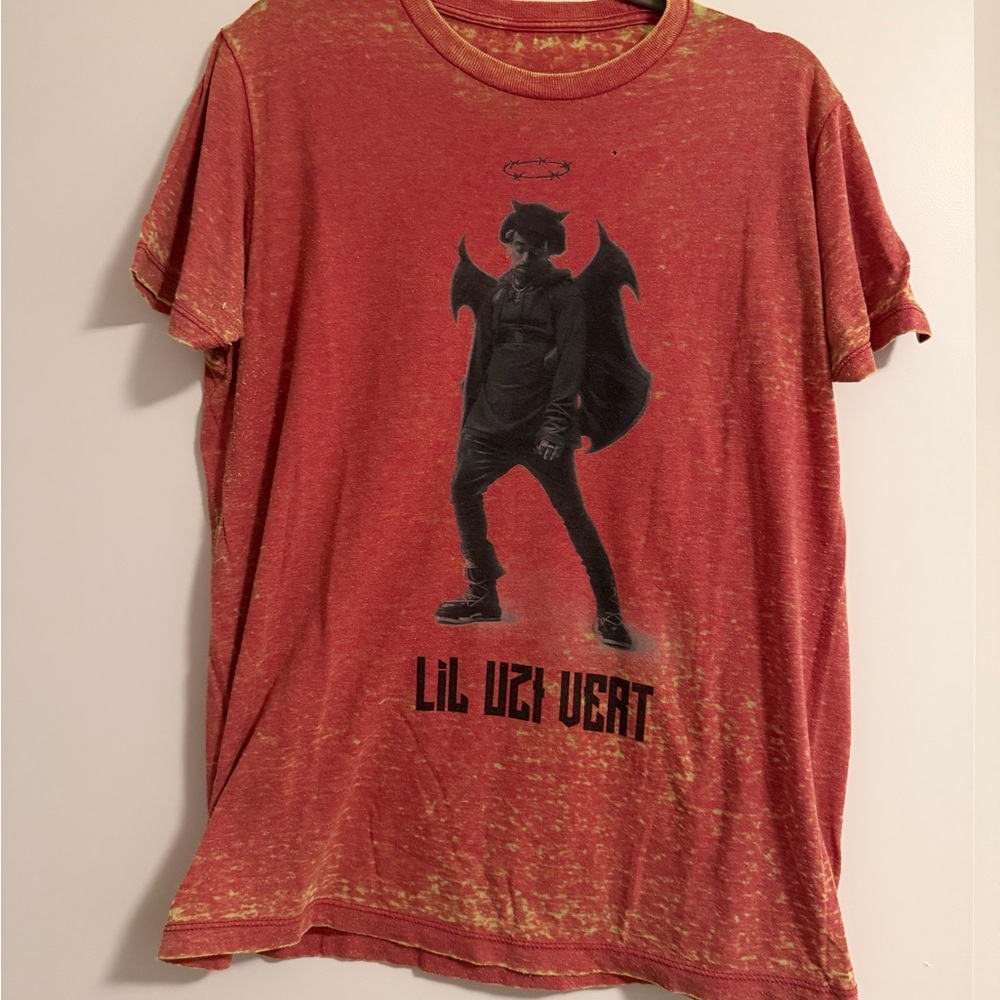 Lil Uzi Vert Graphic Red T-Shirt